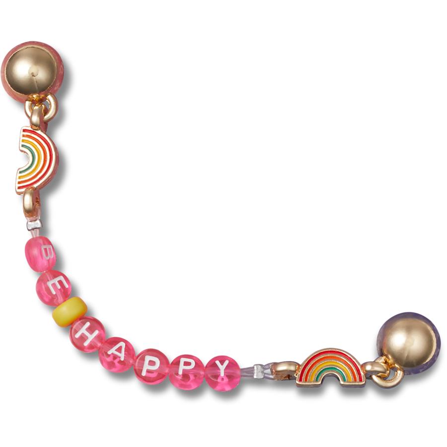 Be Happy Chain Jibbitz™ charms | Crocs online