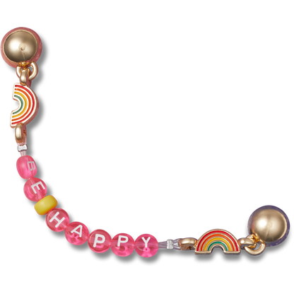 Be Happy Chain Jibbitz™ charms | Crocs online