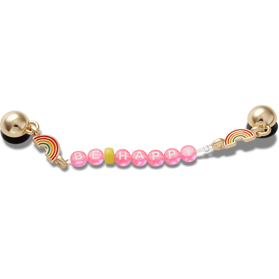 Be Happy Chain Jibbitz™ charms | Crocs online