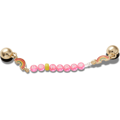 Be Happy Chain Jibbitz™ charms | Crocs online