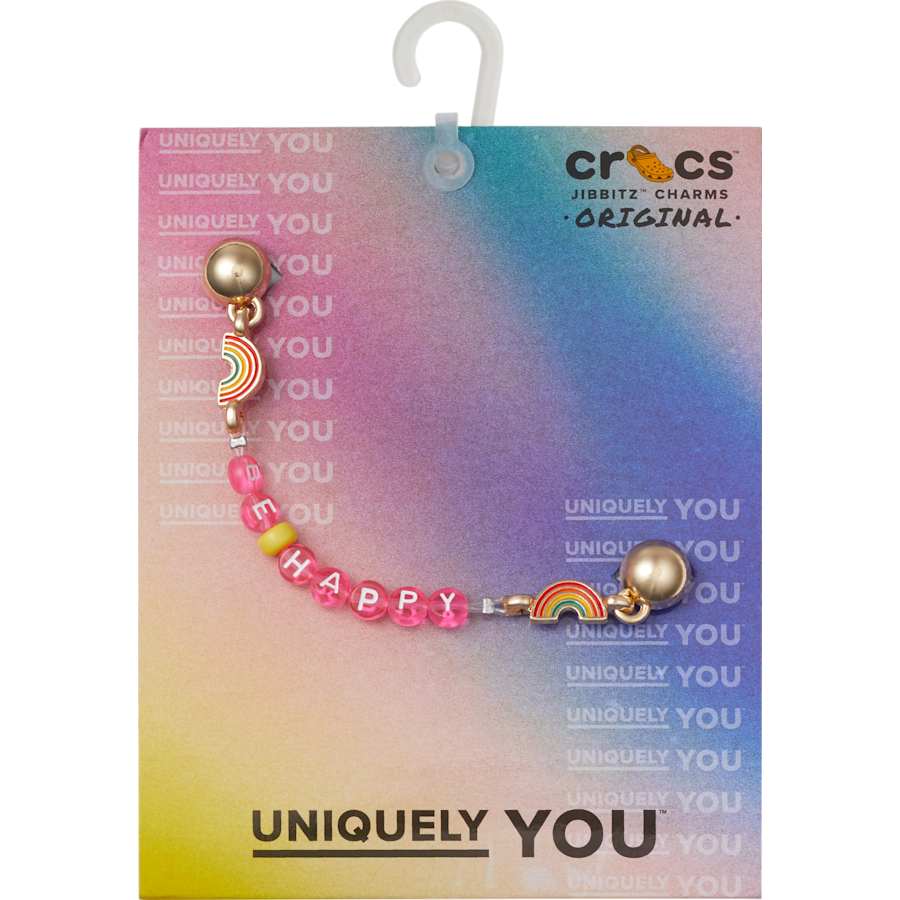 Be Happy Chain Jibbitz™ charms | Crocs online