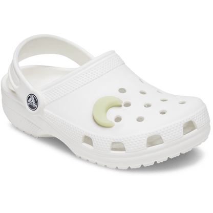 Glow In The Dark Crescent Moon Jibbitz™ charms | Crocs outlet