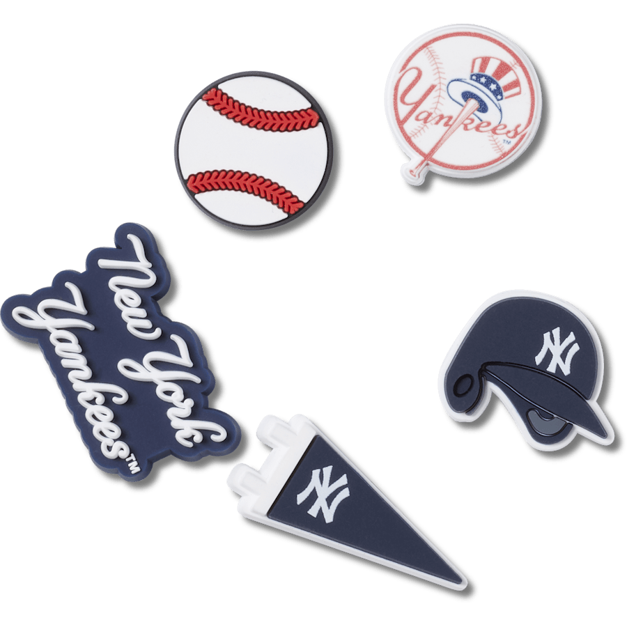 MLB New York Yankees 5 Pack Jibbitz™ charms | Crocs for sale