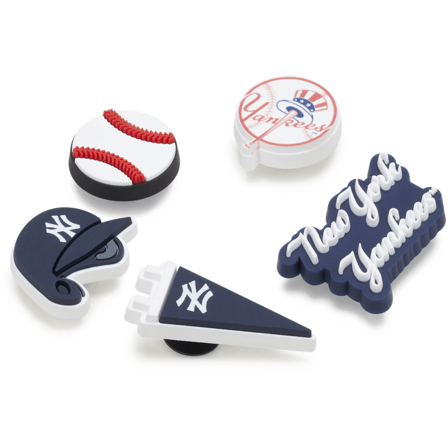 MLB New York Yankees 5 Pack Jibbitz™ charms | Crocs for sale