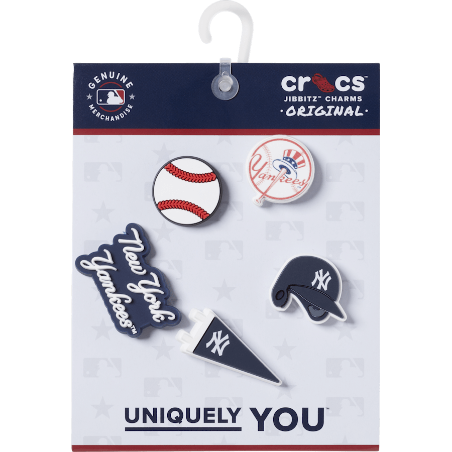 MLB New York Yankees 5 Pack Jibbitz™ charms | Crocs for sale
