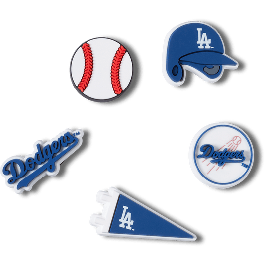 MLB Los Angeles Dodgers 5pck Jibbitz™ charms | Crocs on sale