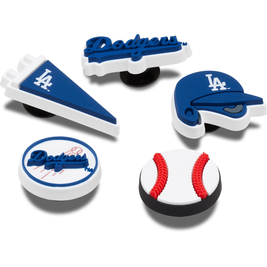 MLB Los Angeles Dodgers 5pck Jibbitz™ charms | Crocs on sale