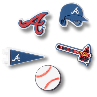 MLB Atlanta Braves 5 Pack Jibbitz™ charms | Crocs outlet
