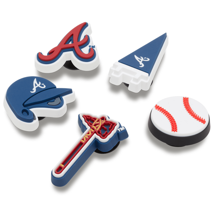 MLB Atlanta Braves 5 Pack Jibbitz™ charms | Crocs outlet