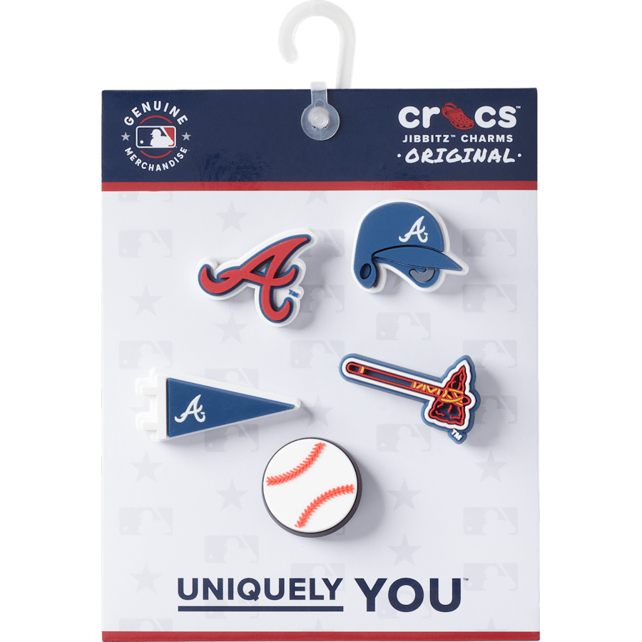 MLB Atlanta Braves 5 Pack Jibbitz™ charms | Crocs outlet