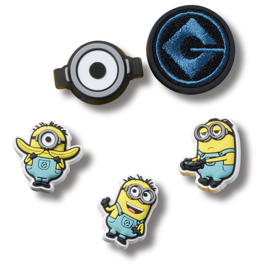 Minions 5 Pack Jibbitz™ charms | Crocs on sale
