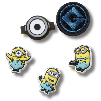 Minions 5 Pack Jibbitz™ charms | Crocs on sale