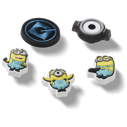 Minions 5 Pack Jibbitz™ charms | Crocs on sale