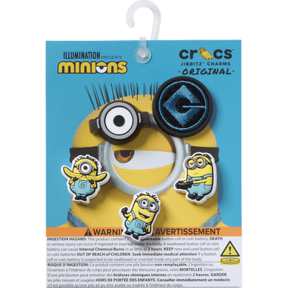 Minions 5 Pack Jibbitz™ charms | Crocs on sale