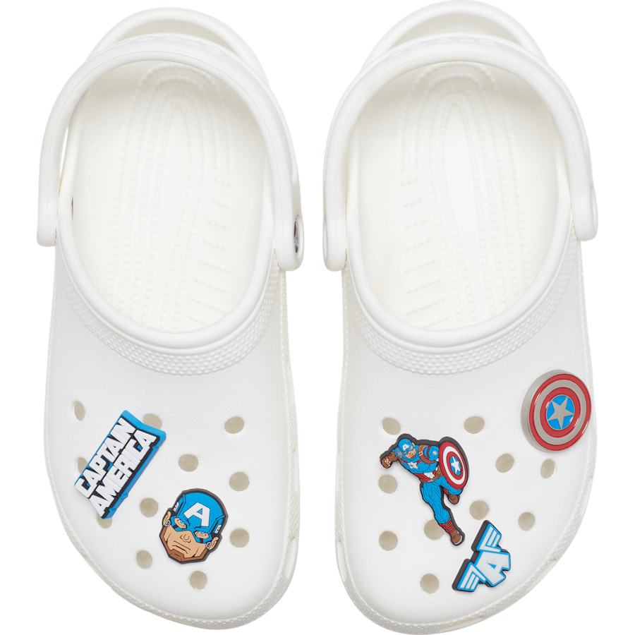 Captain America 5 Pack Jibbitz™ charms | Crocs US