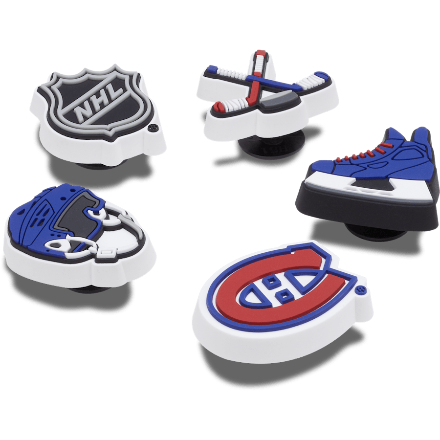 NHL® Montreal Canadiens® 5 Pack Jibbitz™ charms | Crocs online