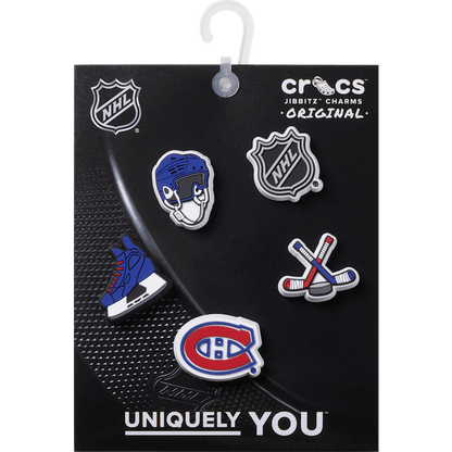 NHL® Montreal Canadiens® 5 Pack Jibbitz™ charms | Crocs online