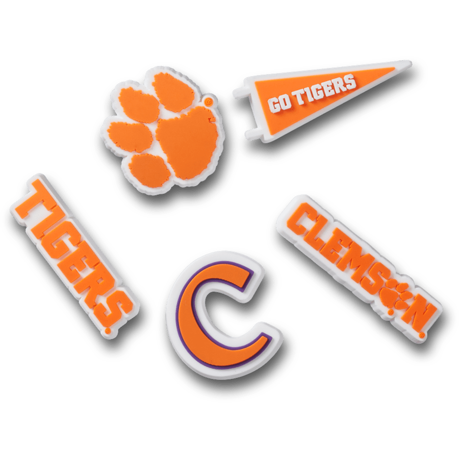 Clemson Univ 5 Pack Jibbitz™ charms | Crocs online