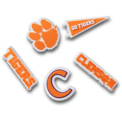 Clemson Univ 5 Pack Jibbitz™ charms | Crocs online