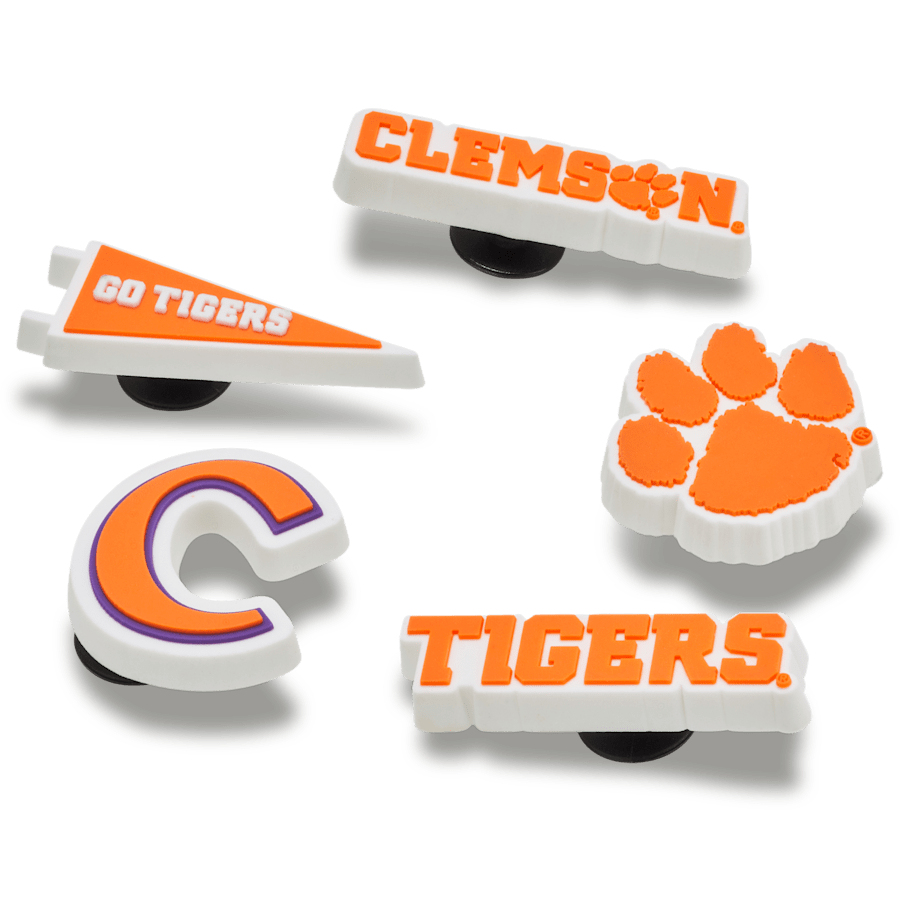 Clemson Univ 5 Pack Jibbitz™ charms | Crocs online