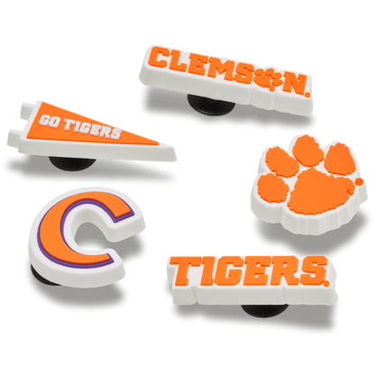 Clemson Univ 5 Pack Jibbitz™ charms | Crocs online