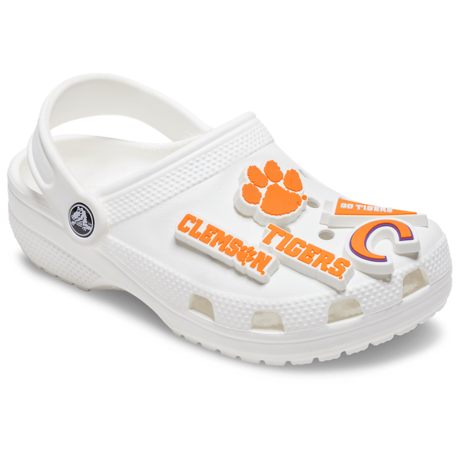 Clemson Univ 5 Pack Jibbitz™ charms | Crocs online