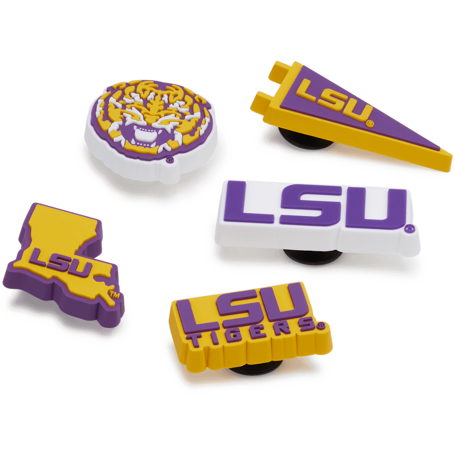 LSU 5 Pack Jibbitz™ charms | Crocs discount