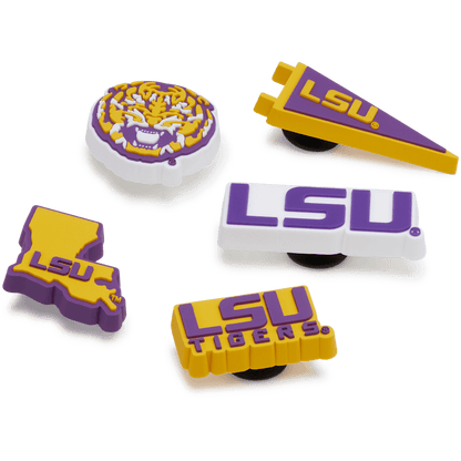 LSU 5 Pack Jibbitz™ charms | Crocs discount