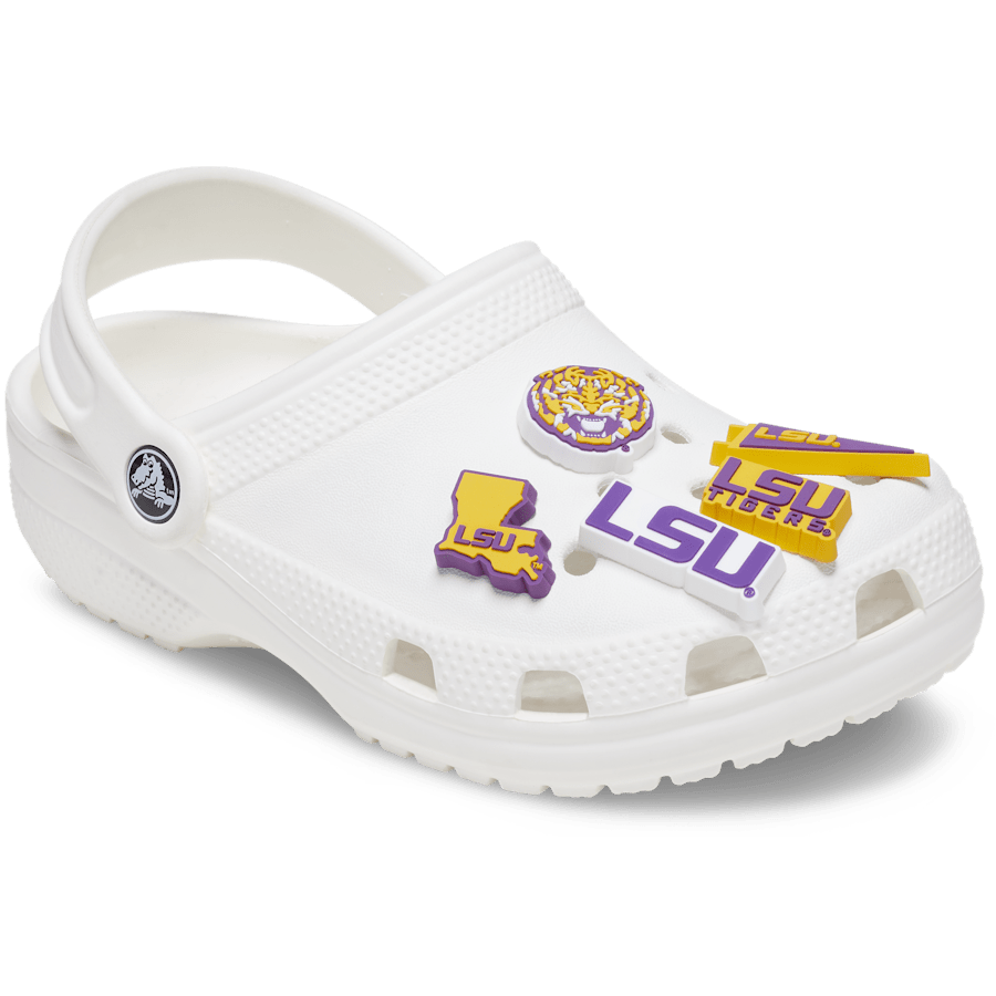 LSU 5 Pack Jibbitz™ charms | Crocs discount