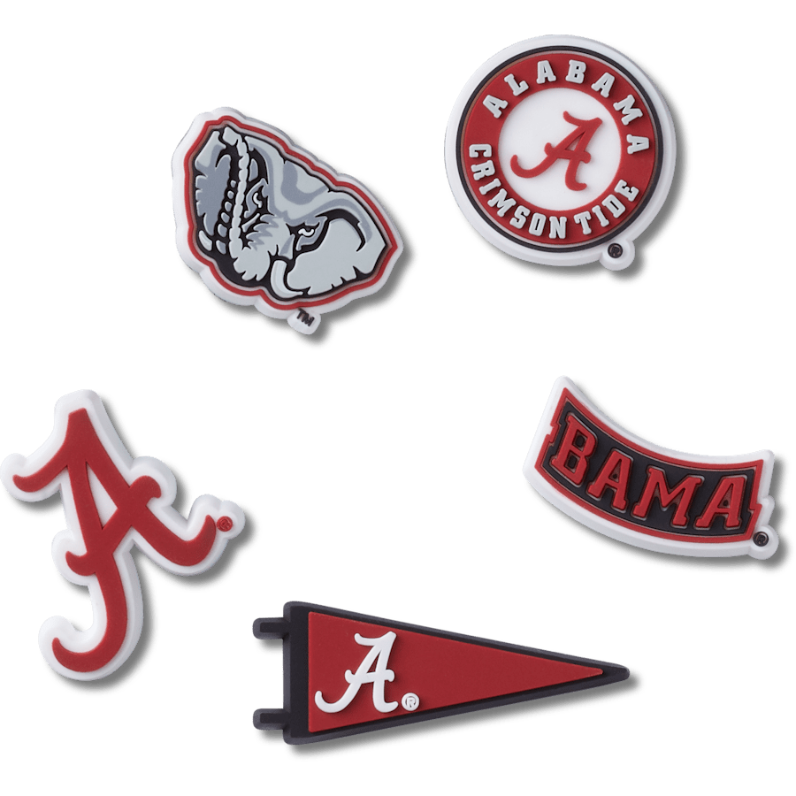 University of Alabama 5 Pack Jibbitz™ charms | Crocs for sale