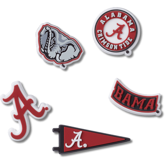 University of Alabama 5 Pack Jibbitz™ charms | Crocs for sale