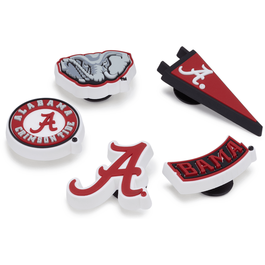 University of Alabama 5 Pack Jibbitz™ charms | Crocs for sale