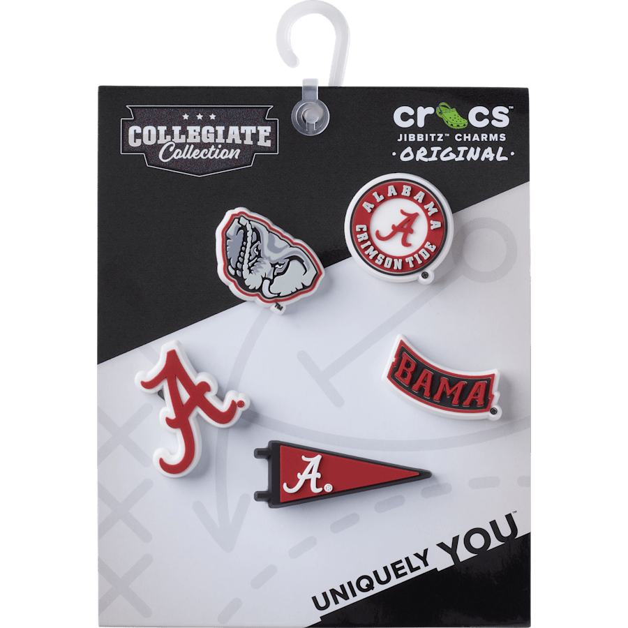 University of Alabama 5 Pack Jibbitz™ charms | Crocs for sale