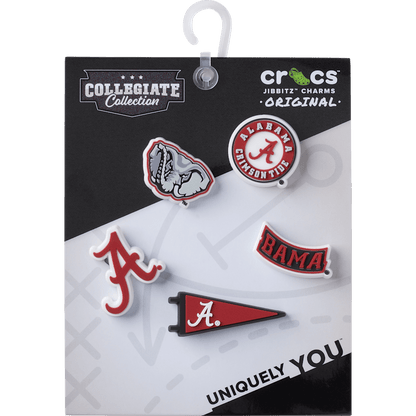 University of Alabama 5 Pack Jibbitz™ charms | Crocs for sale