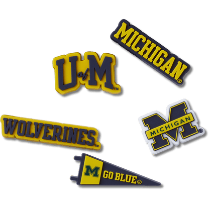University of Michigan 5 Pack Jibbitz™ charms | Crocs sale