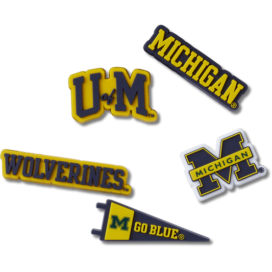 University of Michigan 5 Pack Jibbitz™ charms | Crocs sale