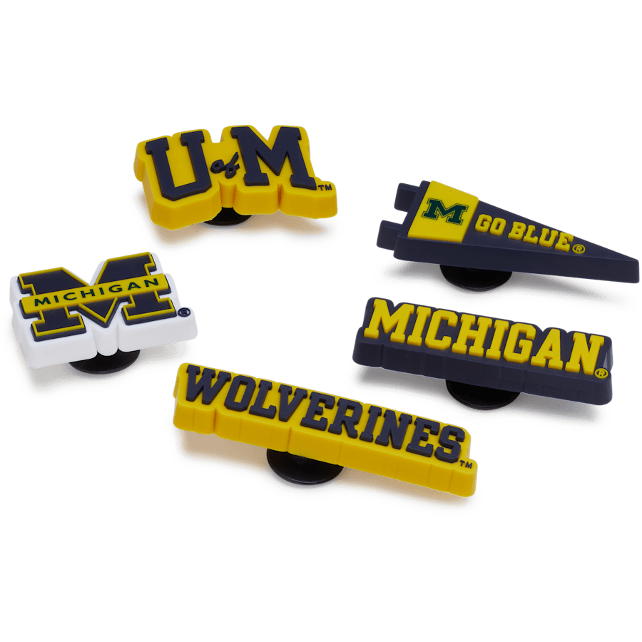 University of Michigan 5 Pack Jibbitz™ charms | Crocs sale