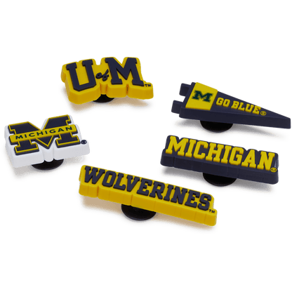 University of Michigan 5 Pack Jibbitz™ charms | Crocs sale