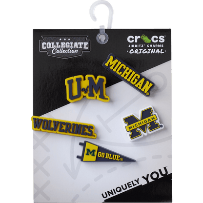 University of Michigan 5 Pack Jibbitz™ charms | Crocs sale