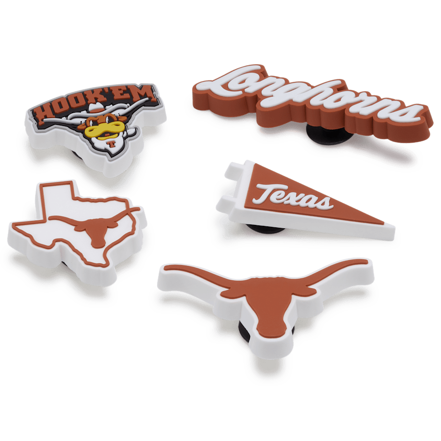 University of Texas 5 Pack Jibbitz™ charms | Crocs US