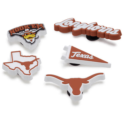 University of Texas 5 Pack Jibbitz™ charms | Crocs US