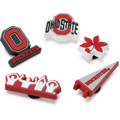 Ohio State University 5 Pack Jibbitz™ charms | Crocs outlet