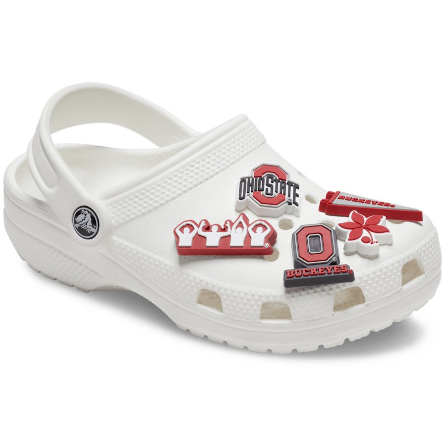 Ohio State University 5 Pack Jibbitz™ charms | Crocs outlet