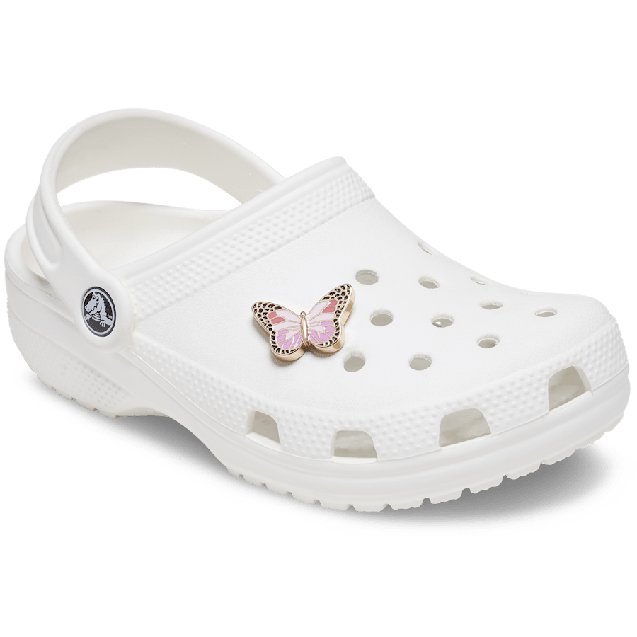 Pink Elevated Colorful Butterfly Jibbitz™ charms | Crocs online
