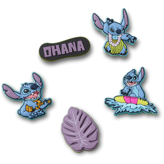 Stitch Tropical 5 Pack Jibbitz™ charms | Crocs discount