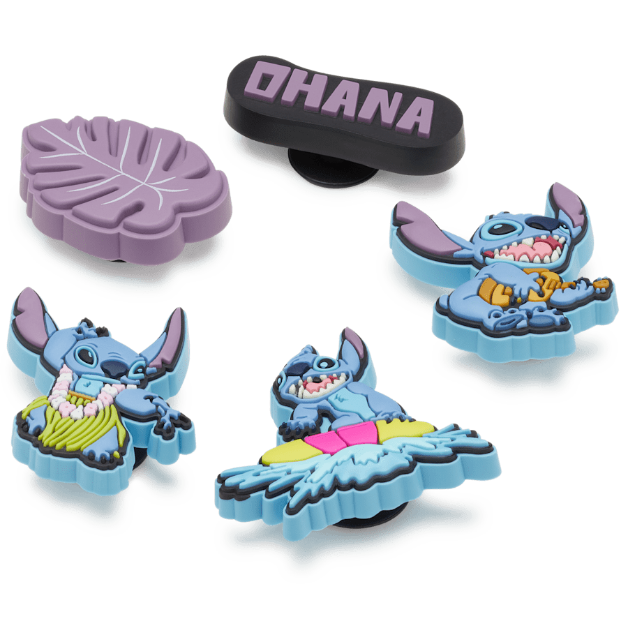 Stitch Tropical 5 Pack Jibbitz™ charms | Crocs discount