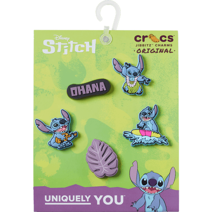 Stitch Tropical 5 Pack Jibbitz™ charms | Crocs discount