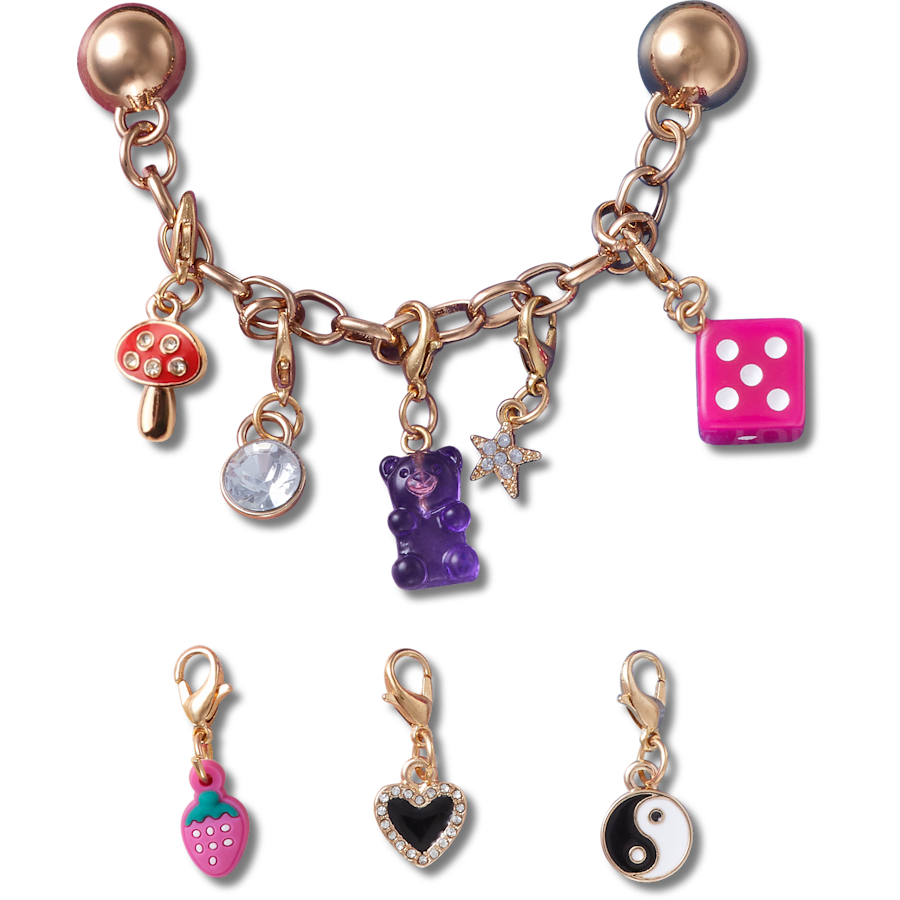 Custom Charm Chain 5 Pack Jibbitz™ charms | Crocs discount