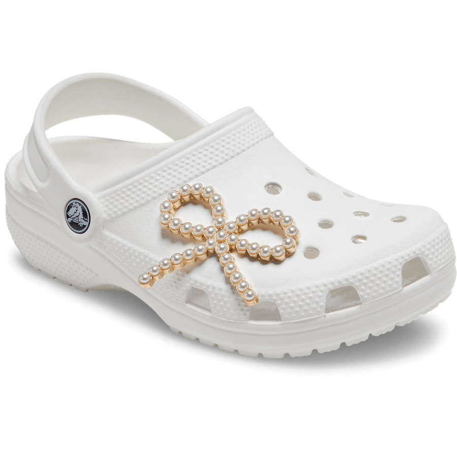 Pearl Bow Jibbitz™ charms | Crocs for sale