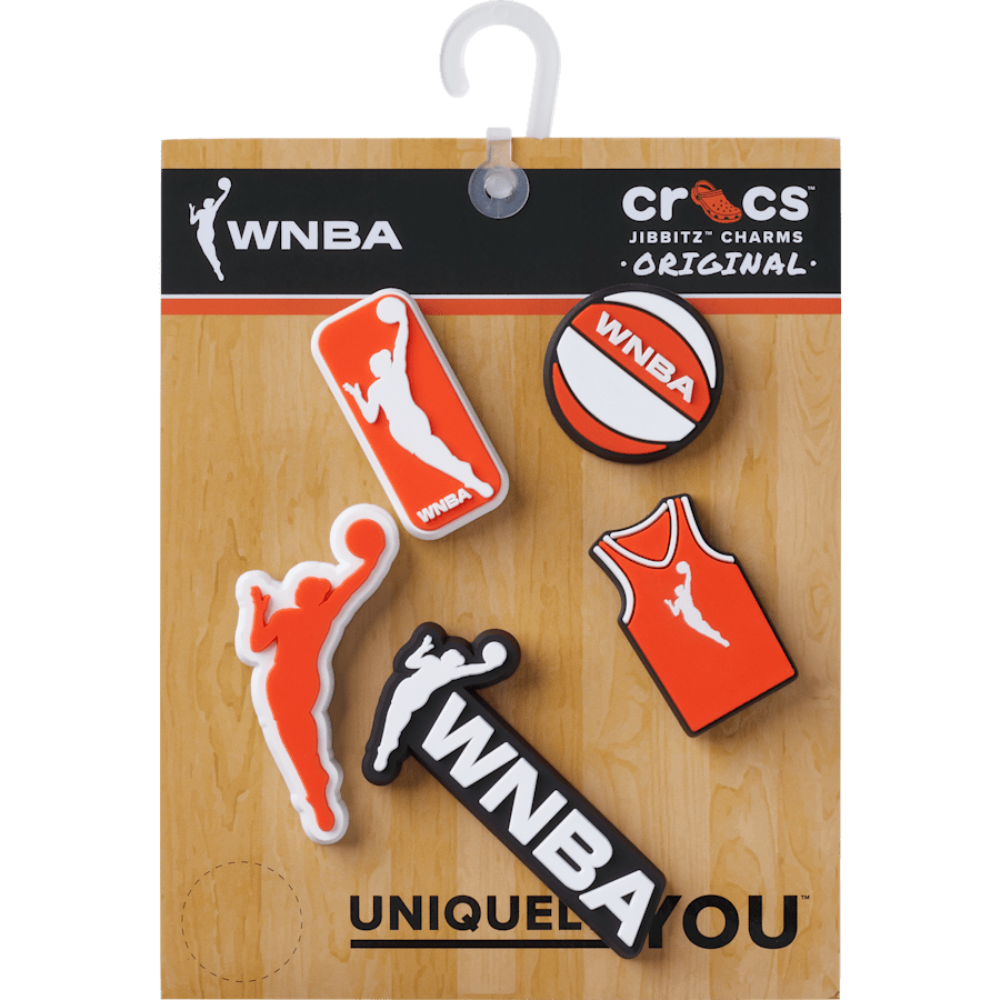 WNBA 5 Pack Jibbitz™ charms | Crocs on sale